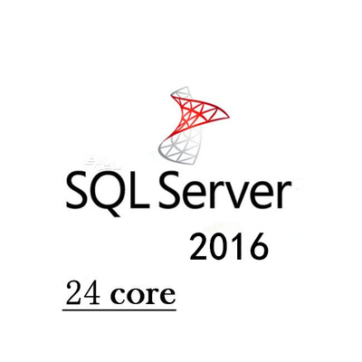 24개 핵심 온라인 SQL 서버 2016 프로덕트 키, 윈도 서버 2016년 동안 세계적 SQL 서버